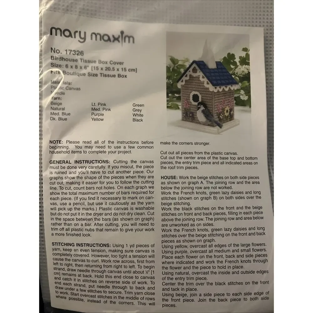Mary Maxim thank you